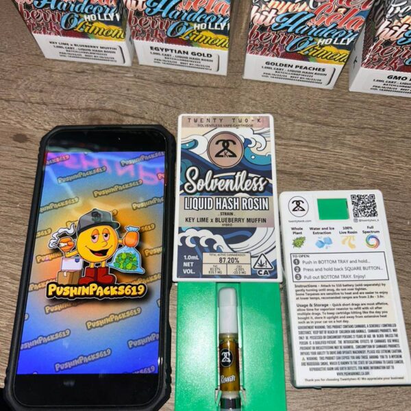 22k solventless liquid hash rosin 1g