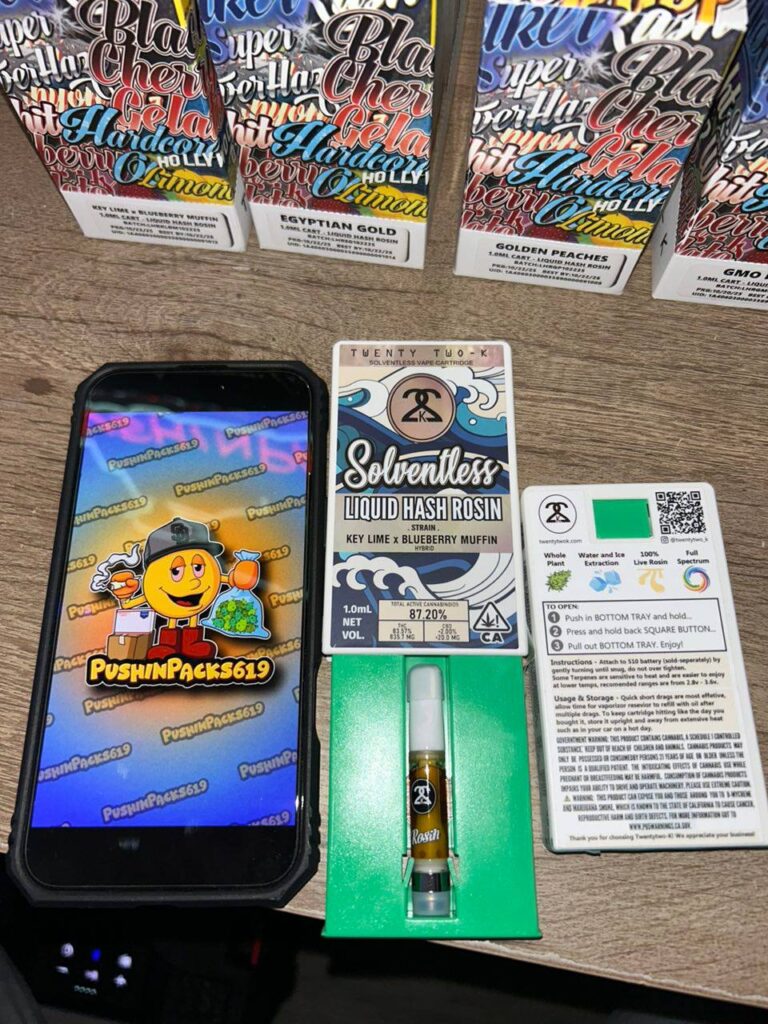 22k solventless liquid hash rosin 1g