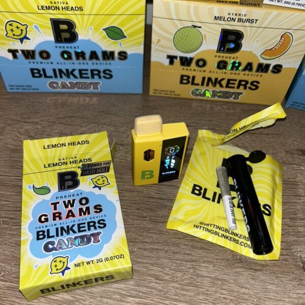 blinkers 2g disposable candy edition +bonus hash hole