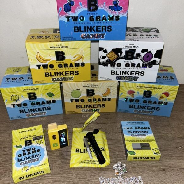 blinkers 2g disposable candy edition +bonus hash hole