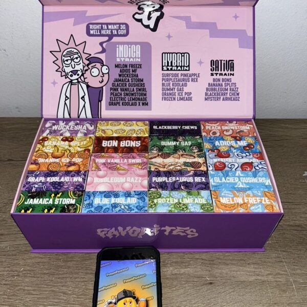 favorites return of the 3g disposable rick & morty edition