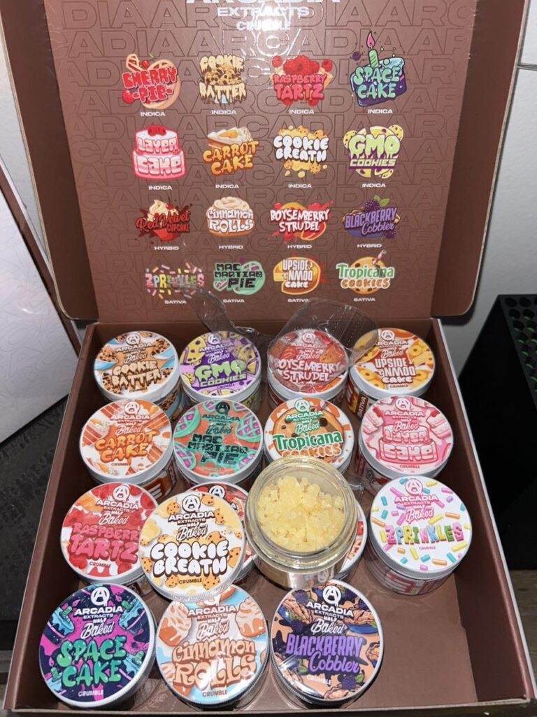 arcadia extracts half baked crumble