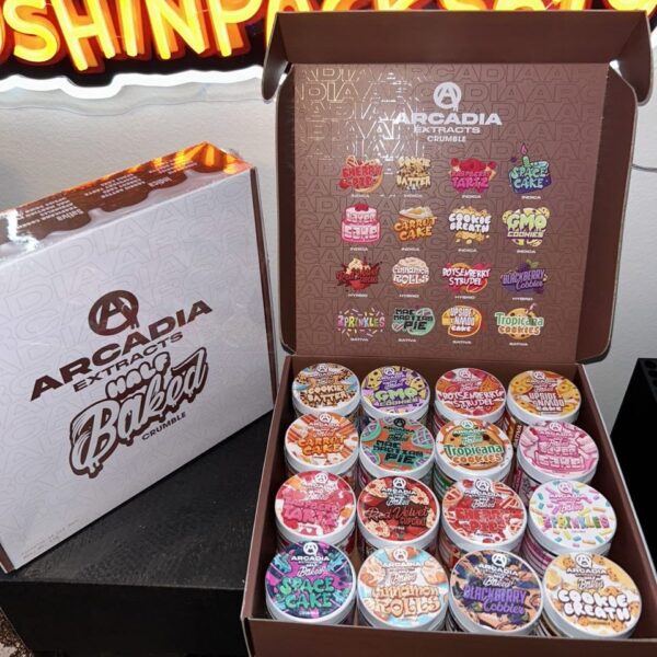 arcadia extracts half baked crumble