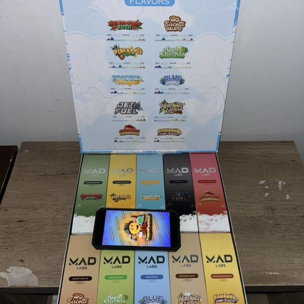 new mad labs sky blue edition 2g disposable