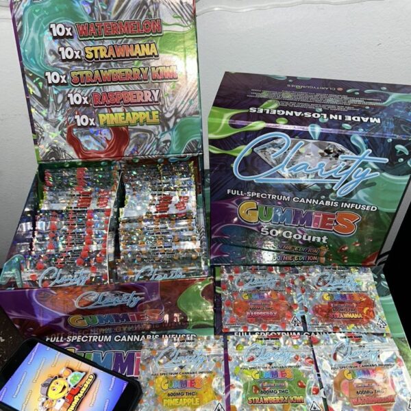 clarity cannabis infused gummies smoothie edition