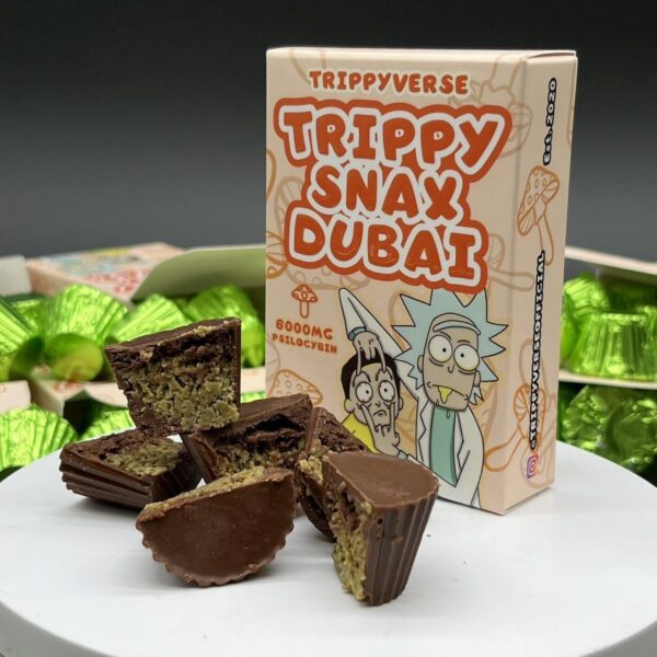 trippy snax dubia 600mg psilocybin trippyverse infused dubia chocolate cup