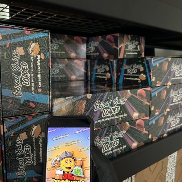 cereal bars loaded cannabis infused chocolate bar
