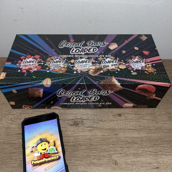 cereal bars loaded cannabis infused chocolate bar