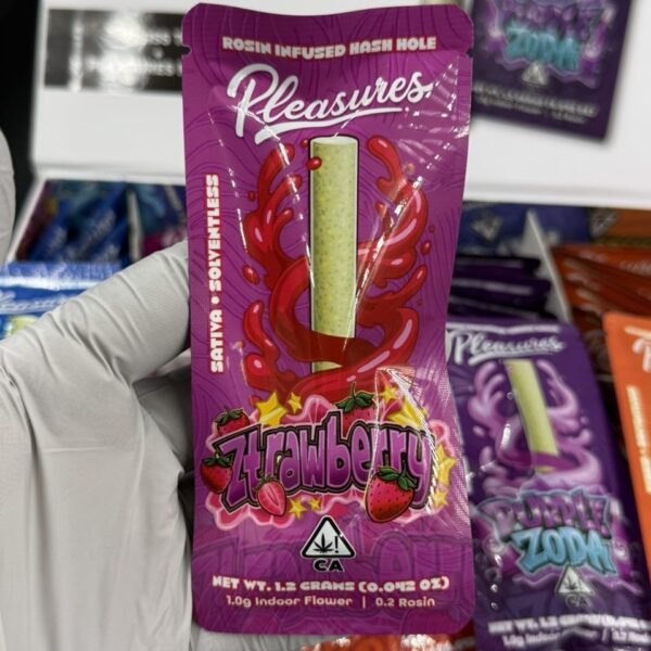 pleasures 1g rosin infused hash hole