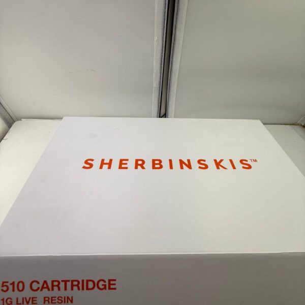 sherbinskis 510 cartridges 1g live resin