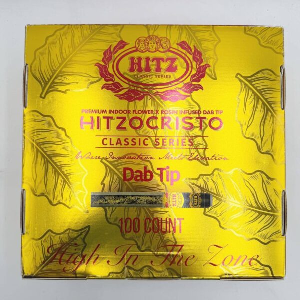 hitzocristo premium indoor flower x rosin infused dab tip