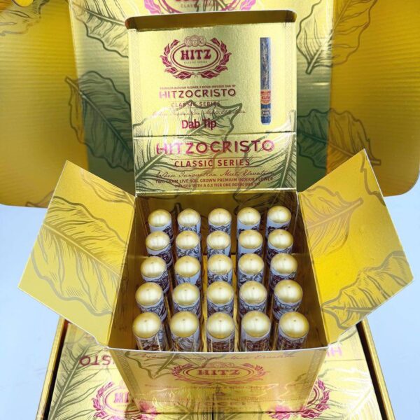 hitzocristo premium indoor flower x rosin infused dab tip