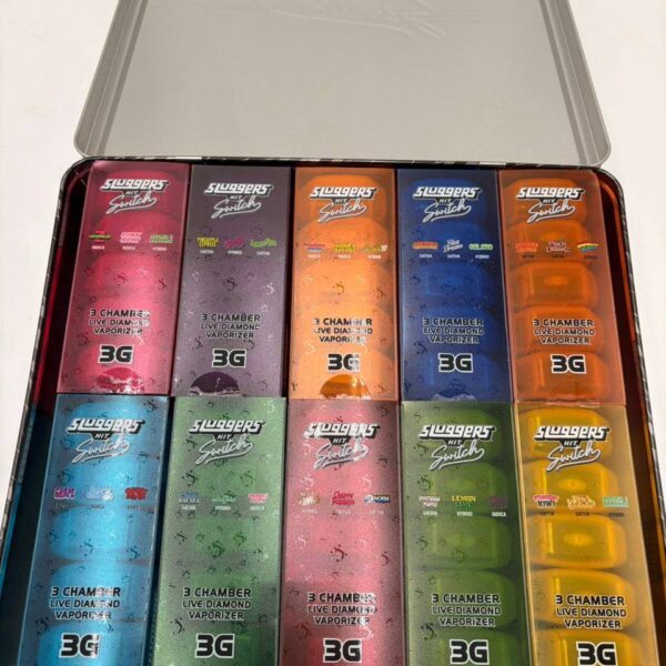 sluggers hit switch 3 chamber 3g disposable