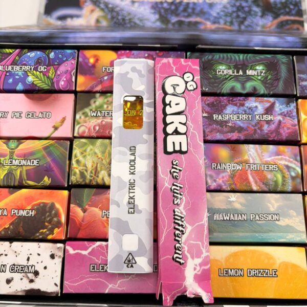 cake og 2g disposable white army edition exclusive