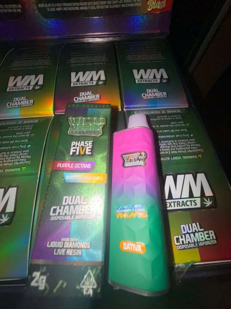 whole melt extracts phase five 2g disposable