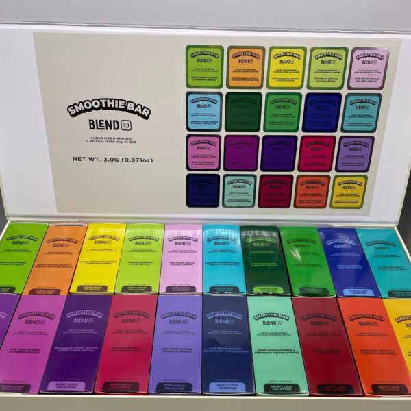 smoothie bar blend 3.0 disposable 2g dual strain