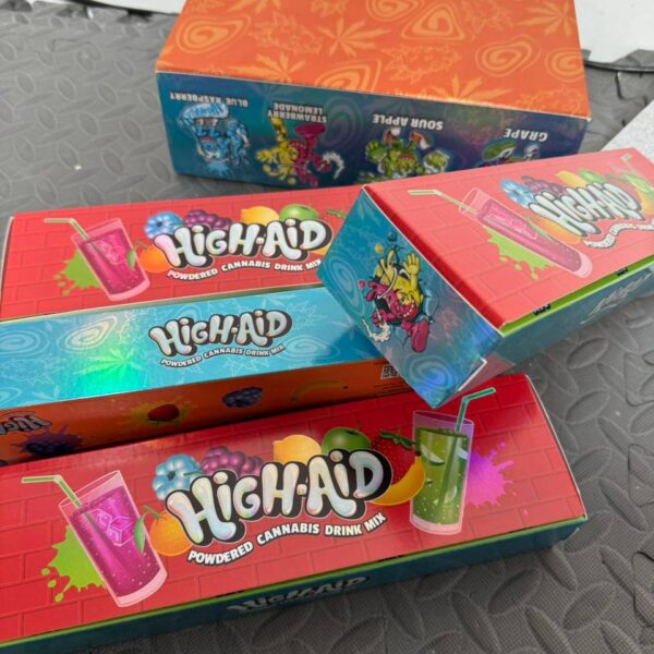 high-aid cannabis drink mix 500mg thc