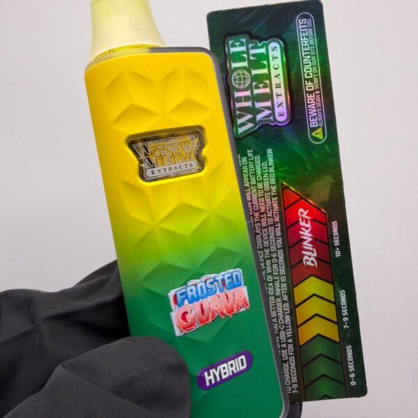 whole melt extracts 2g vape dual chamber phase five