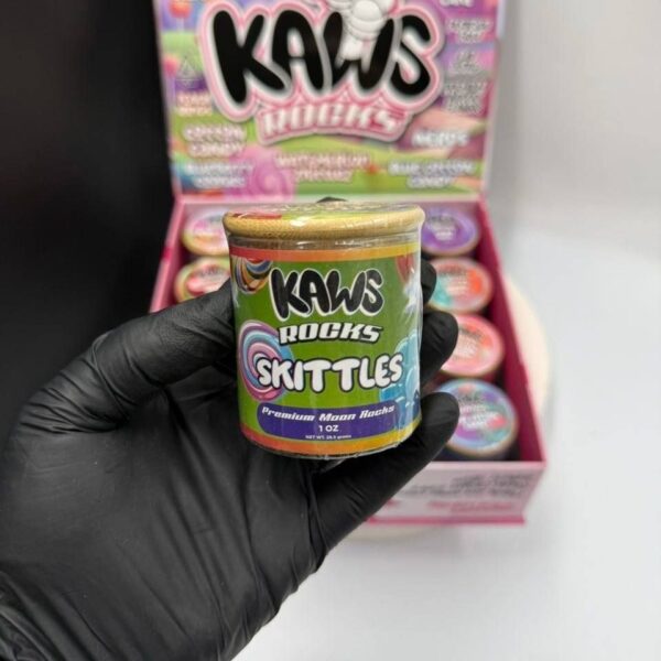 kaws rocks exotic moonrocks candy edition
