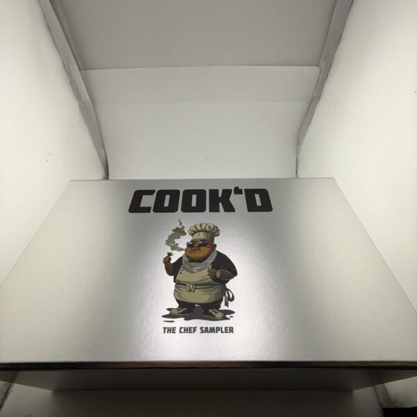 cook'd 2g disposable the chef sampler