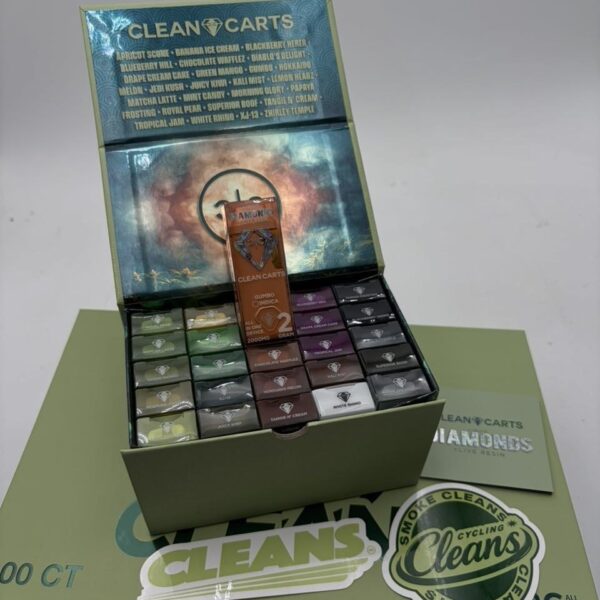 clean carts 2g disposable cleans cycling spring green