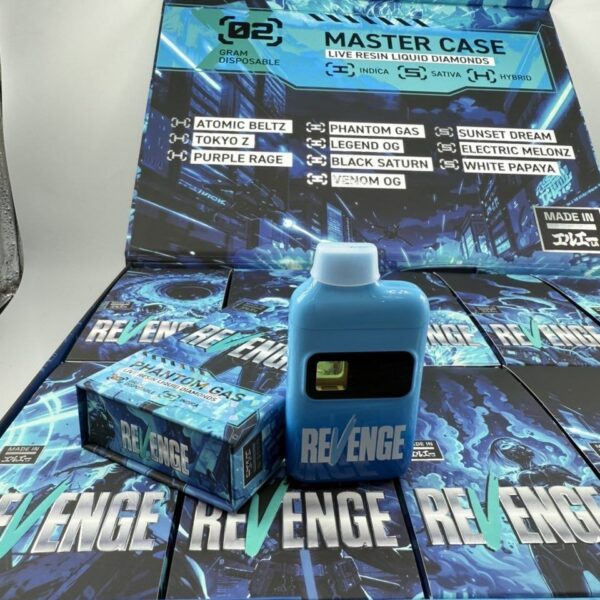 new revenge master case 2g disposable