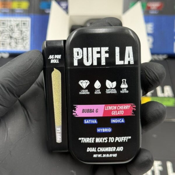 puff la 2g disposable with hash hole