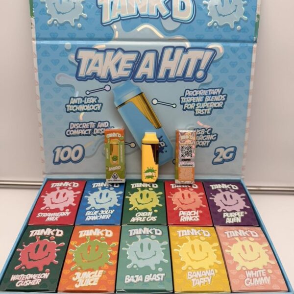 tank'd 2g disposable