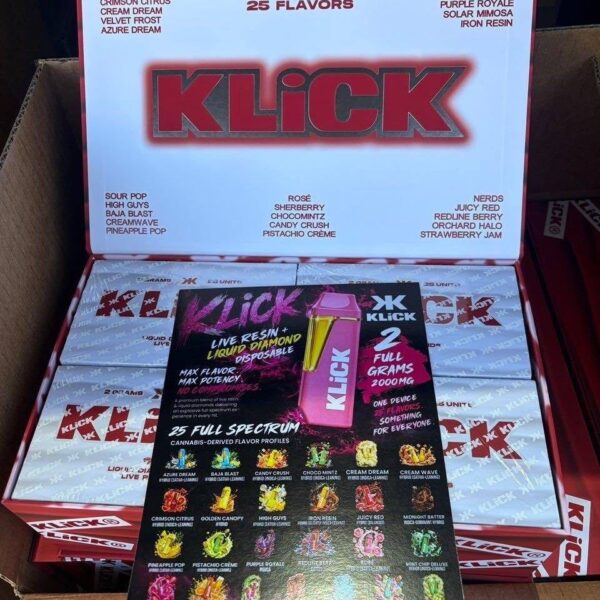 klick 2g disposable