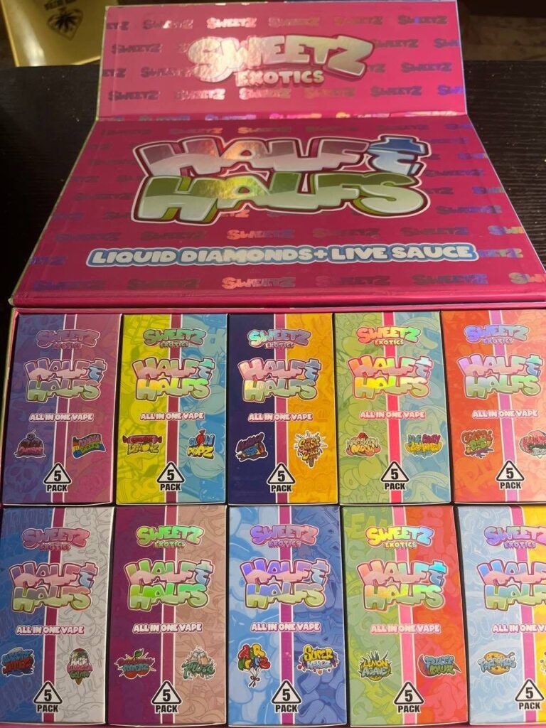 sweetz half and halfs 2g disposable