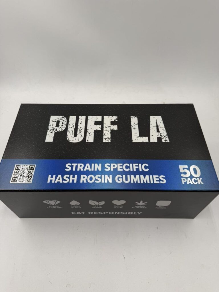 PUFF LA 1000MG HASH ROSIN GUMMIES