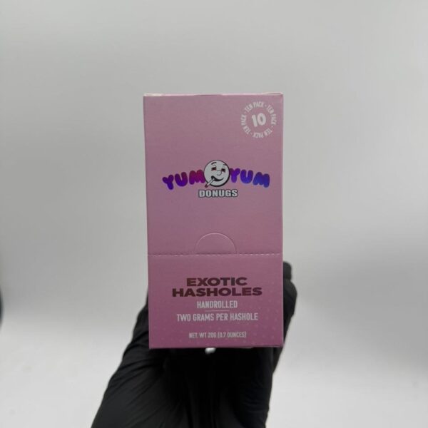 yum yum donugs exotic hashholes