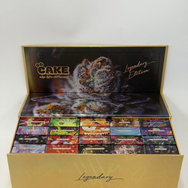 og cake 2g disposable gold legendary edition
