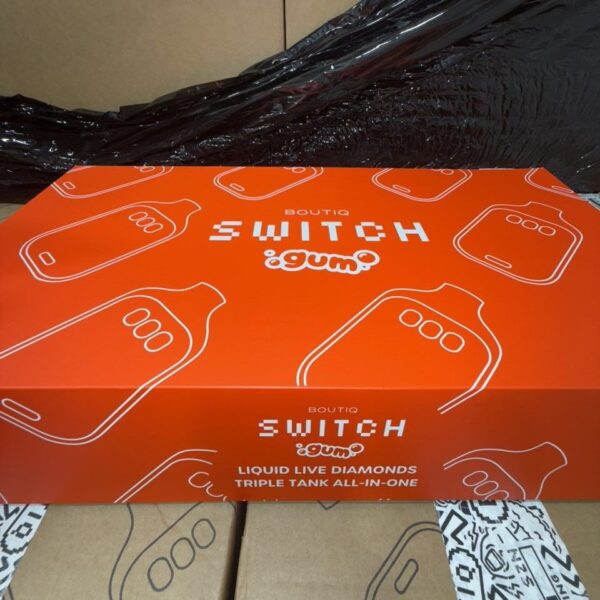boutiq switch gum tripple tank 2g disposable