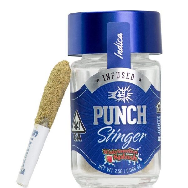 punch stinger 2.5g prerolls infused