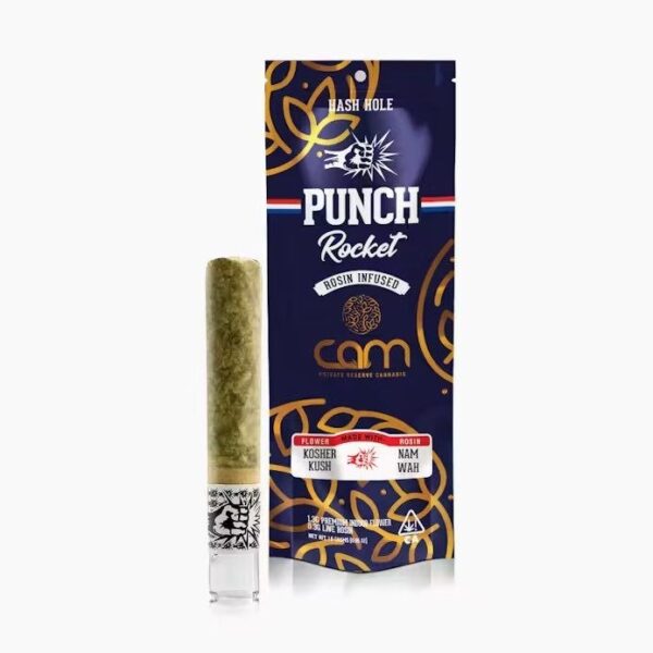 punch rocket rosin infused hash holes