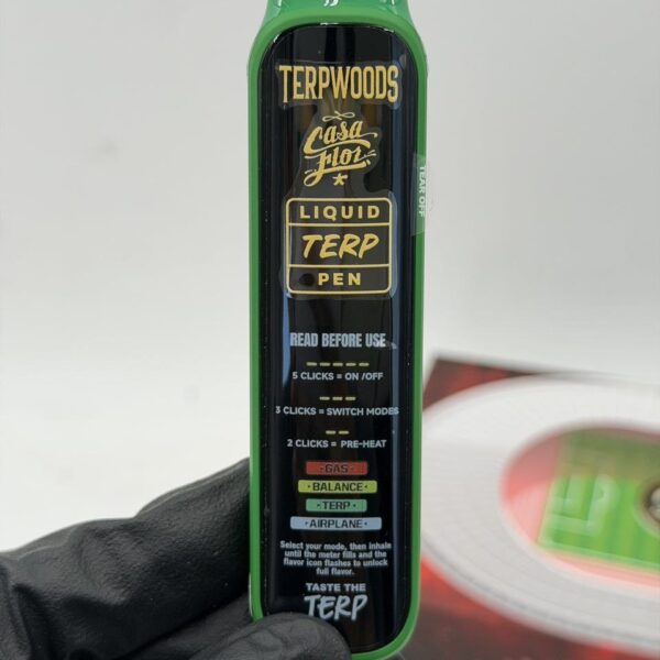 terpwoods x casa flor disposable