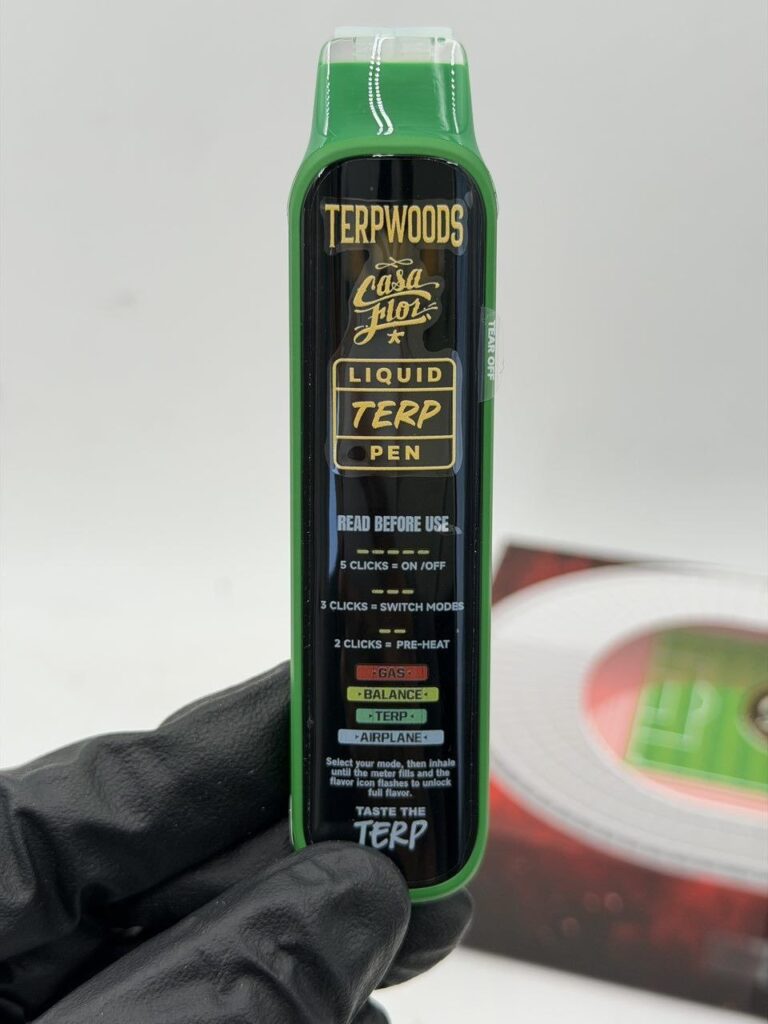 terpwoods x casa flor disposable