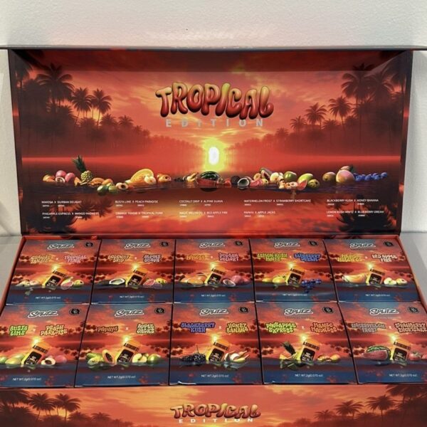 splitz 2g disposable tropical edition